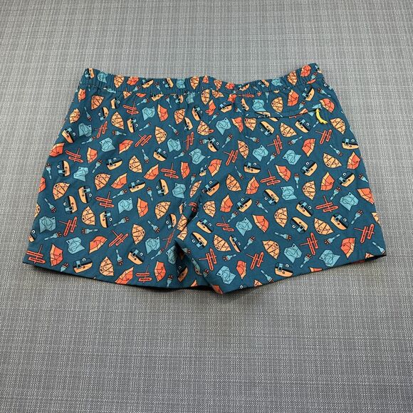 The North Face Shorts Mens XXL Pull-on Allover Camping Print Class V New - Picture 15 of 16